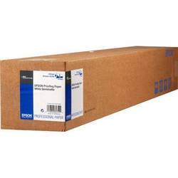 Epson Proofing White Semimatte Inkjet Paper 60" x 100' Roll - S042140