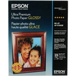 Epson Ultra Premium Photo Paper Glossy 8.5" x 11" (Letter) - 25 Sheets - S042182