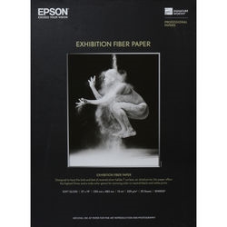 Epson Exhibition Fiber Paper for Inkjet 13" x 19" (Super B)  - 25 Sheets - S045037