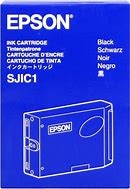 Epson SJIC1 ( C33S020175 ) OEM Black Ink