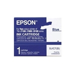 Epson SJIC7 OEM Blue Ink Cartridge for the Epson TM-J9100