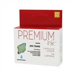 Epson T044220 Compatible Cyan InkJet Cartridge for the Epson Stylus C64 / C84 / CX6400 InkJet Printers<br>Yield 450 Pages