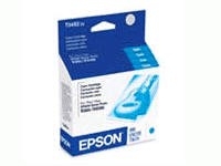 Epson 48 ( T048220 ) OEM Cyan InkJet Cartridge; 430 Pgs (Pack of 4)