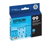 Epson 99 ( T099220 ) OEM Cyan Inkjet Cartridge for the Epson Artisan 730 InkJet Printers
