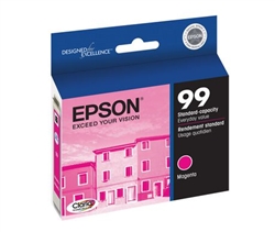 Epson 99 ( T099320 ) OEM Magenta Inkjet Cartridge for the Epson Artisan 730 InkJet Printers