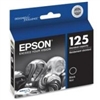 Epson 125 ( T125120 ) OEM Black Inkjet Cartridge for the Epson Stylus NX125 / NX127 / NX420 / NX625, WorkForce 320 / 323 / 325 / 520 InkJet Printers