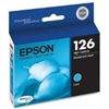 Epson 126 ( T126220 ) OEM Cyan High Yield Inkjet Cartridges for the Epson WorkForce 520 / 60 / 630 / 633 / 635 / 840 InkJet Printers