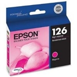 Epson 126 ( T126320 ) OEM Magenta High Yield Inkjet Cartridges for the Epson WorkForce 520 / 60 / 630 / 633 / 635 / 840 InkJet Printers