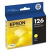 Epson 126 ( T126420 ) OEM Yellow High Yield Inkjet Cartridges for the Epson WorkForce 520 / 60 / 630 / 633 / 635 / 840 InkJet Printers