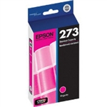 Epson 273 ( T273320 ) OEM Magenta Inkjet Cartridge for the Epson Expression Premium XP-600 / XP-800 Small-in-One InkJet Printers