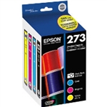 Epson 273 ( T273520 ) OEM Colour Inkjet Cartridges (Value Pack) for the Epson Expression Premium XP-600 / XP-800 Small-in-One InkJet Printers