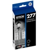 Epson 277 ( T277120 ) OEM Black Inkjet Cartridge for the Epson Expression Photo XP-850 Small-in-One InkJet Printers <br>Yield: 240 Pages