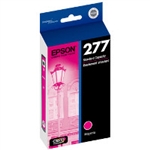 Epson 277 ( T277320 ) OEM Magenta Inkjet Cartridge for the Epson Expression Photo XP-850 Small-in-One InkJet Printers <br>Yield: 360 Pages