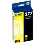 Epson 277 ( T277420 ) OEM Yellow Inkjet Cartridge for the Epson Expression Photo XP-850 Small-in-One InkJet Printers <br>Yield: 360 Pages