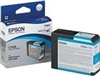 Epson T5802 ( T580200 ) OEM Cyan Inkjet Cartridge for the Epson Stylus Pro 3800 InkJet Printers<br>Yield: 80 ml