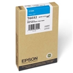 Epson T6032 ( T603200 ) OEM Cyan Inkjet Cartridge for the Epson Stylus Pro 7800 / 7880 / 9800 / 9880 inkjet printers