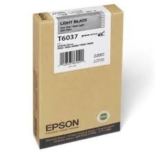 Epson T6037 ( T603700 ) OEM Light Black Inkjet Cartridge for the Epson Stylus Pro 7800 / 7880 / 9800 / 9880 inkjet printers