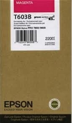 Epson T603B ( T603B00 ) OEM Magenta Inkjet Cartridge for the Epson Stylus Pro 7800 / 7880 / 9800 / 9880 inkjet printers