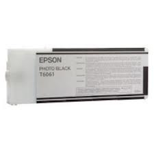Epson T6061 ( T606100 ) OEM Photo Black Inkjet Cartridge for the Epson Stylus Pro 4800 inkjet printers (220 ml of ink)