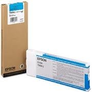 Epson T6062 ( T606200 ) OEM Cyan Inkjet Cartridge for the Epson Stylus Pro 4800 inkjet printers (220 ml of ink)