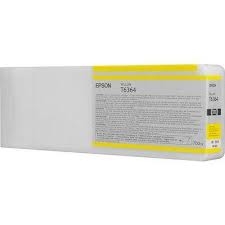 Epson T6364 ( T636400 ) OEM Yellow Inkjet Cartridge for the Epson Stylus Pro 7900 / 9900 inkjet printers