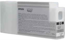 Epson T6427 ( T642700 ) OEM Light Black Inkjet Cartridge for the Epson Stylus Pro 7900/9900 Printers<br>Yield: 150 ml
