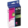 Epson 676XL ( T676XL320 ) OEM Magenta High Yield Inkjet Cartridge for the Epson WorkForce Pro WP-4020 InkJet Printers
