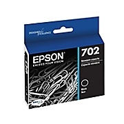 Epson 702 ( T702120 ) OEM Black Inkjet Cartridge for the WorkForce Pro WF-3720