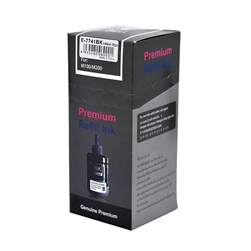 Epson T774 ( T774120 ) Compatible Black High Capacity Ink Bottle (140ml) for the ET-4550 EcoTank Printer