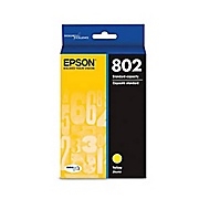 Epson 802 ( T802420 ) OEM Yellow Inkjet Cartridge for the Epson WorkForce Pro WF-4720/4730/4740