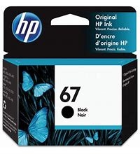 HP 67 ( 3YM56AN ) OEM Black Ink Cartridge