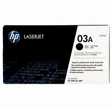 HP C3903A ( 03A ) OEM Black Toner Cartridge; 4,000 Pgs