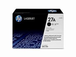 HP C4127A ( 27A ) OEM Black Toner Cartridge; 6,000 Pgs