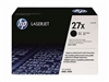 HP C4127X ( C4127D ) ( 27X ) OEM Black High Yield Toner Cartridge; 10,000Pgs ( Pack of 2)