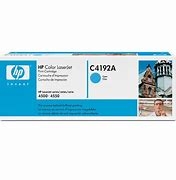 HP C4192A OEM Cyan Toner Cartridge; 6,000 Pgs