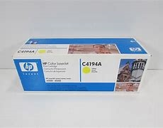 HP C4194A OEM Yellow Toner Cartridge; 6,000 Pgs
