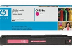 HP C8553A OEM Magenta Toner Cartridge; 25,000 Pgs
