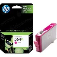 HP 564 XL ( CB324WN ) OEM Magenta High Capacity InkJet Cartridge