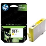HP 564 XL ( CB325WN ) OEM Yellow High Capacity InkJet Cartridge
