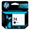 HP 74 ( CB335WN ) OEM Black InkJet Cartridge
