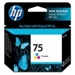 HP 75 ( CB337WN ) OEM Colour InkJet Cartridge