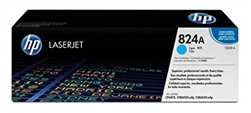 HP CB381A ( 824A ) OEM Cyan Laser Toner Cartridge
