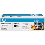 HP CB540A ( 125A ) OEM Black Laser Toner Cartridge (Dual Pack)