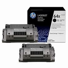 HP CC364XD  ( 64X ) OEM Black High Capacity Laser Toner Cartridge; 24,000 Pgs; Pack of 2