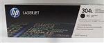 HP CC530L ( 304A ) OEM Economy Black Laser Toner Cartridge; 1,200 Pgs