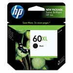 HP 60 XL ( CC641WN ) OEM Black High Capacity InkJet Cartridge