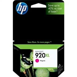 HP 920 XL ( CD973AN ) OEM Magenta High Capacity InkJet Cartridge