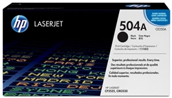 HP CE250A ( 504A ) OEM Black Laser Toner Cartridge