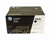 HP CE250XD ( 504X ) OEM Black High Yield Laser Toner Cartridge; 10,500 Pgs; Pack of 2