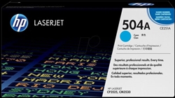HP CE251A ( 504A ) OEM Cyan Laser Toner Cartridge